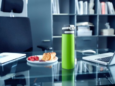 Kubek termiczny Flip 600 ml, kiwi 3277 LEIFHEIT Kubek termiczny Flip 600 ml, kiwi 3277 LEIFHEIT