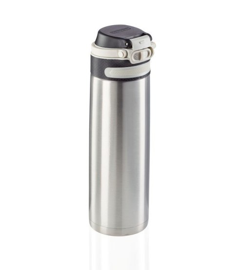 Kubek termiczny Flip 600 ml, srebrny 3272 LEIFHEIT Kubek termiczny Flip 600 ml, srebrny 3272 LEIFHEIT