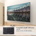 MACLEAN ULTRA PŁASKI UCHWYT ŚCIENNY DO TV, 40-85", MAX VESA 600X400, OBCIĄŻENIE DO 80KG MC-123