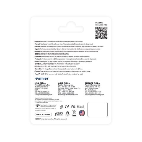 SSD Patriot Viper P410 M.2 PCI-Ex4 NVMe 1.4 500GB