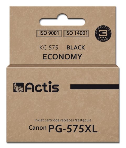 Actis KC-575 Tusz (zamiennik Canon PG-575XL; Supreme; 16,5 ml; czarny). Actis KC-575 Tusz (zamiennik Canon PG-575XL; Supreme; 16,5 ml; czarny).