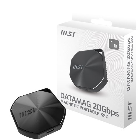 Dysk zewnętrzny SSD MSI DATAMAG 20Gbps 2TB Dysk zewnętrzny SSD MSI DATAMAG 20Gbps 2TB