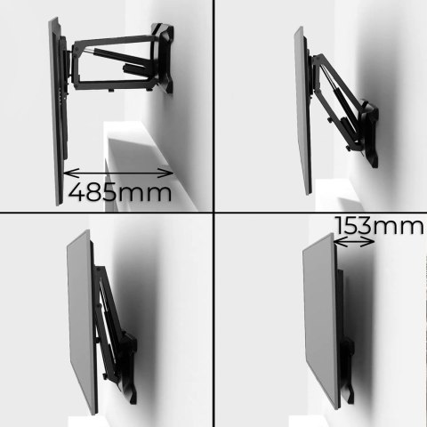 MACLEAN UCHWYT DO TV ELEKTRYCZNY NAD KOMINEK 37"-70" 35KG Z PILOTEM MC-891 MACLEAN UCHWYT DO TV ELEKTRYCZNY NAD KOMINEK 37"-70" 35KG Z PILOTEM MC-891
