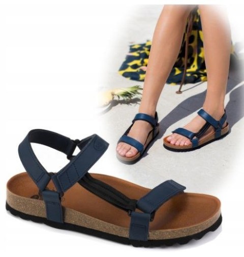 Obuwie HEAVEN AD MED MF230091007 roz. 46 kolor niebieski