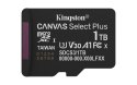 KINGSTON microSDXC 1TB Canvas Select Plus Gen3
