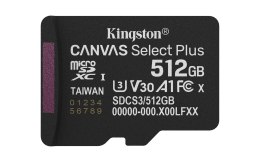 KINGSTON microSDXC 512GB Canvas Select Plus Gen3
