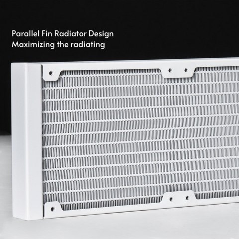 Chłodzenie wodne Chieftec Iceberg 360 RGB white