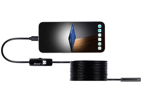 TRACER KAMERA ENDOSKOPOW HARDWIRE 5M 7MM LED USB-C TRACER KAMERA ENDOSKOPOW HARDWIRE 5M 7MM LED USB-C