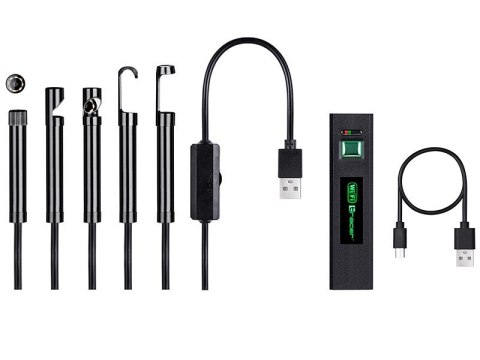 TRACER KAMERA ENDOSKOPOWA HARDWIRE 5M 8MM LED WIFI TRACER KAMERA ENDOSKOPOWA HARDWIRE 5M 8MM LED WIFI