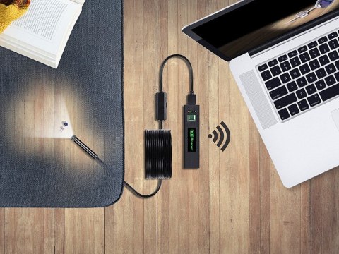 TRACER KAMERA ENDOSKOPOWA HARDWIRE 5M 8MM LED WIFI TRACER KAMERA ENDOSKOPOWA HARDWIRE 5M 8MM LED WIFI