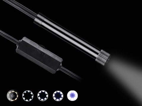 TRACER KAMERA ENDOSKOPOWA HARDWIRE 5M 8MM LED WIFI TRACER KAMERA ENDOSKOPOWA HARDWIRE 5M 8MM LED WIFI