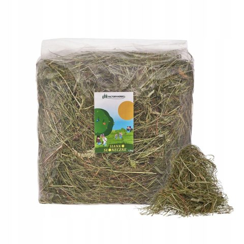 FACTORYHERBS Sianko słoneczne dla królików i gryzoni XL 1,5kg FACTORYHERBS Sianko słoneczne dla królików i gryzoni XL 1,5kg