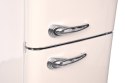 Lodówka Retro Ravanson LKK-210RC (545mm x 1470mm x 585 mm; 157l; Klasa A++; kremowy)