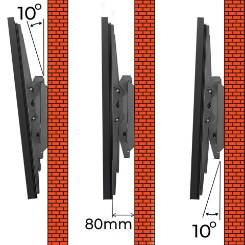 MACLEAN UCHWYT DO TV, MONITORA 120' 120KG MC-750N MACLEAN UCHWYT DO TV, MONITORA 120' 120KG MC-750N