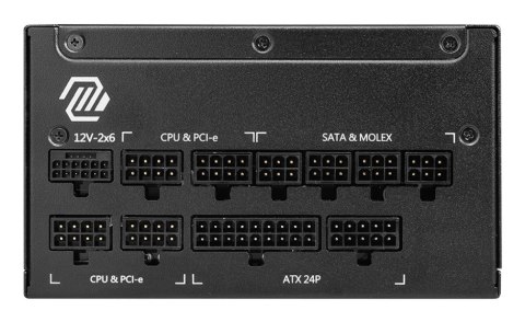 Zasilacz MSI MAG A1000GL PCIE5 II Zasilacz MSI MAG A1000GL PCIE5 II