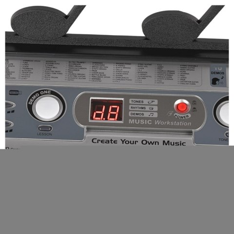 SUPRIMO 824 USB KEYBOARD - Organy z mikrofonem dla dzieci do nauki gry