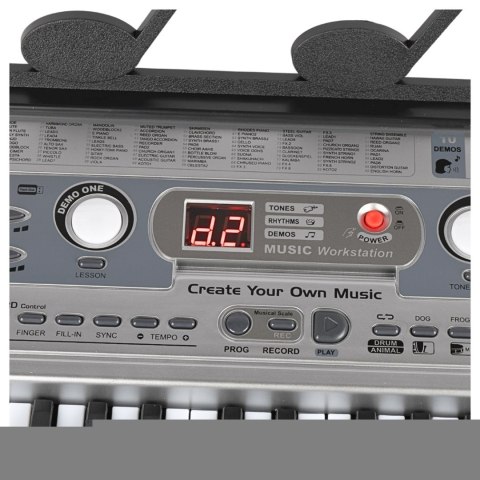 SUPRIMO 824 USB KEYBOARD - Organy z mikrofonem dla dzieci do nauki gry