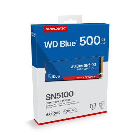 WD Blue SN5100 500GB PCIe M2 WDS500G5B0E WD Blue SN5100 500GB PCIe M2 WDS500G5B0E