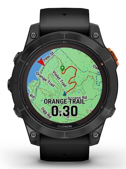 Zegarek sportowy Garmin Fenix 7 Pro Solar Edition Slate Grey / Black Band