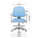 Fotel obrotowy Junior 5.0 Blue