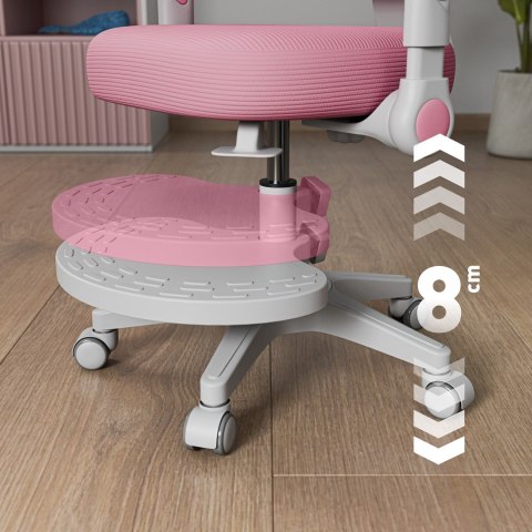 Fotel obrotowy Junior 5.0 Pink Fotel obrotowy Junior 5.0 Pink