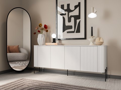 Komoda VERA 190x40x80 biały mat Komoda VERA 190x40x80 biały mat