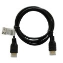 SAVIO KABEL HDMI 2M V2.0 HIGH SPEED, ETHERNET/3D CZARNY, ZŁOTE KOŃCÓWKI CL-195