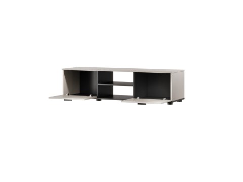 Szafka RTV SOHO 140x43x37 kaszmir+czarny Szafka RTV SOHO 140x43x37 kaszmir+czarny