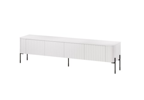 Szafka RTV VERA 190x40x50 biały mat Szafka RTV VERA 190x40x50 biały mat