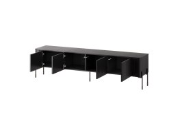 Szafka RTV VERA 190x40x50 czarny mat
