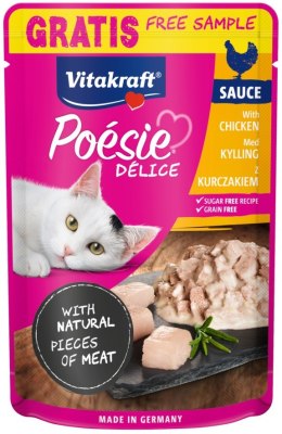 VITAKRAFT POESIE DELI SAUCE KURCZAK 85G