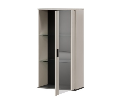 Witryna wisząca S2 SOHO 60x29x112 kaszmir+ czarny Witryna wisząca S2 SOHO 60x29x112 kaszmir+ czarny