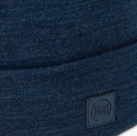 Czapka BUFF MERINO HEAVYWEIGHT BEANIE SOLID NIGHT BLUE Czapka BUFF MERINO HEAVYWEIGHT BEANIE SOLID NIGHT BLUE