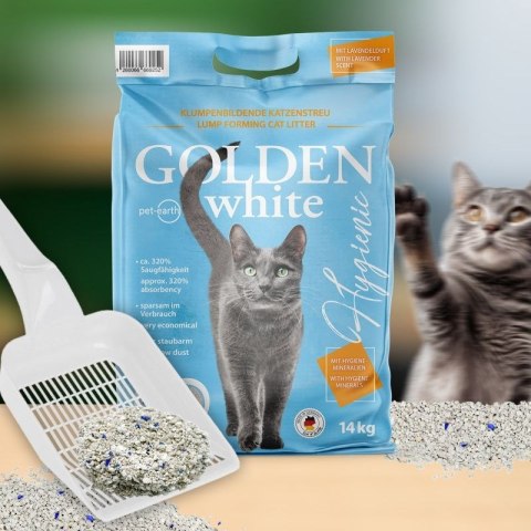 Golden Grey White żwirek bentonitowy dla kota 7kg Golden Grey White żwirek bentonitowy dla kota 7kg