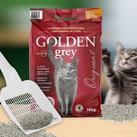 Golden Grey żwirek bentonitowy dla kota 7kg Golden Grey żwirek bentonitowy dla kota 7kg