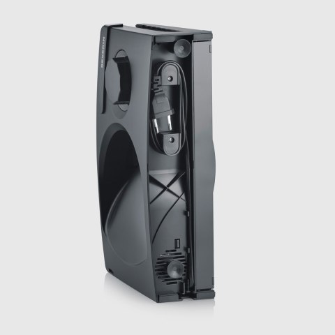 SEVERIN KRAJALNICA KOMPAKTOWA CZARNA, SILNIK DC, REGULACJA KROJENIA 0-15MM, ZDEJMOWANE OSTRZE, SKŁADANA, MOC 100W AS9578