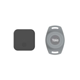 Yale Inteligentny sterownik do garażu 1x Smart Opener , 1x Door Position Sensor, 1x Magnes, 2x Dodatkowy kabel, 2x Taśma instala