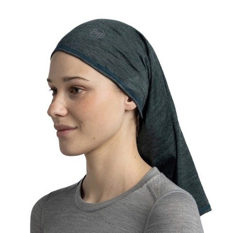 Bandana BUFF MERINO LIGHTWEIGHT MULTISTRIPES FOREST