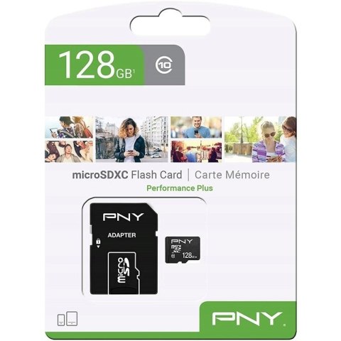 Karta pamięci PNY Performance Plus microSDHC 128GB Karta pamięci PNY Performance Plus microSDHC 128GB
