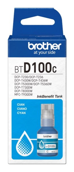 BROTHER Tusz Niebieski BTD100C=BT-D100C