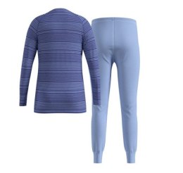 Bielizna termoaktywna - zestaw Odlo Set long ACTIVE WARM SET roz. 104cm Niebieska