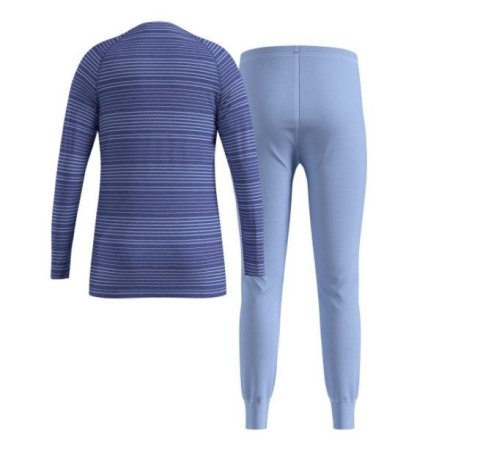 Bielizna termoaktywna - zestaw Odlo Set long ACTIVE WARM SET roz. 104cm Niebieska Bielizna termoaktywna - zestaw Odlo Set long ACTIVE WARM SET roz. 104cm Niebieska