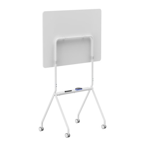 ERGO OFFICE MOBILNA TABLICA SUCHOŚCIERALNA, ORIENTACJA POZIOMA, BIAŁA, JEDNOSTRONNA, Z PÓŁKĄ, WYMIARY TABLICY 1190X790MM ER-3