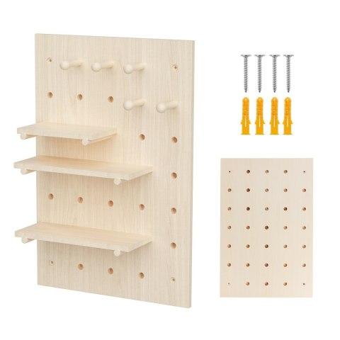 MACLEAN DREWNIANA TABLICA ORGANIZER, KOLOR JASNE DREWNO, 40X60 CM, MAX. 20 KG MC-130 WD MACLEAN DREWNIANA TABLICA ORGANIZER, KOLOR JASNE DREWNO, 40X60 CM, MAX. 20 KG MC-130 WD