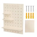 MACLEAN DREWNIANA TABLICA ORGANIZER, KOLOR JASNE DREWNO, 60X80 CM, MAX. 20 KG MC-131 WD