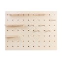 MACLEAN DREWNIANA TABLICA ORGANIZER, KOLOR JASNE DREWNO, 60X80 CM, MAX. 20 KG MC-131 WD