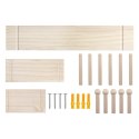 MACLEAN DREWNIANA TABLICA ORGANIZER, KOLOR JASNE DREWNO, 60X80 CM, MAX. 20 KG MC-131 WD