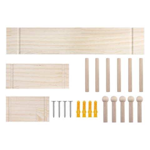 MACLEAN DREWNIANA TABLICA ORGANIZER, KOLOR JASNE DREWNO, 60X80 CM, MAX. 20 KG MC-131 WD MACLEAN DREWNIANA TABLICA ORGANIZER, KOLOR JASNE DREWNO, 60X80 CM, MAX. 20 KG MC-131 WD