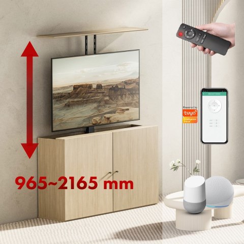 MACLEAN UCHWYT ELEKTRYCZNY SUFITOWO-PODŁOGOWY, WYSUWANY, 43''-88'', VESA 600X400, MAX 60KG, 100-240V AC,50/60HZ; MC-125