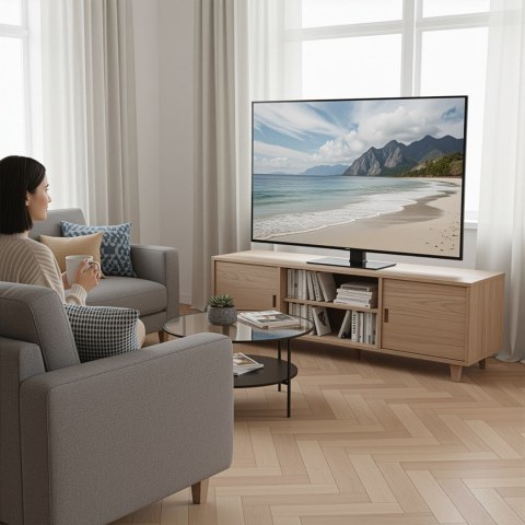 MACLEAN UNIWERSALNY STOJAK DO TV, NA SZAFKĘ RTV, PODSTAWKA, MAX. 40KG, MAX. VESA 400X400, REGULACJA WYSOKOŚCI I KĄTA MC-1240 MACLEAN UNIWERSALNY STOJAK DO TV, NA SZAFKĘ RTV, PODSTAWKA, MAX. 40KG, MAX. VESA 400X400, REGULACJA WYSOKOŚCI I KĄTA MC-1240